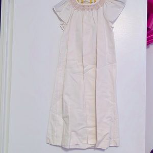 This is a cute white dress